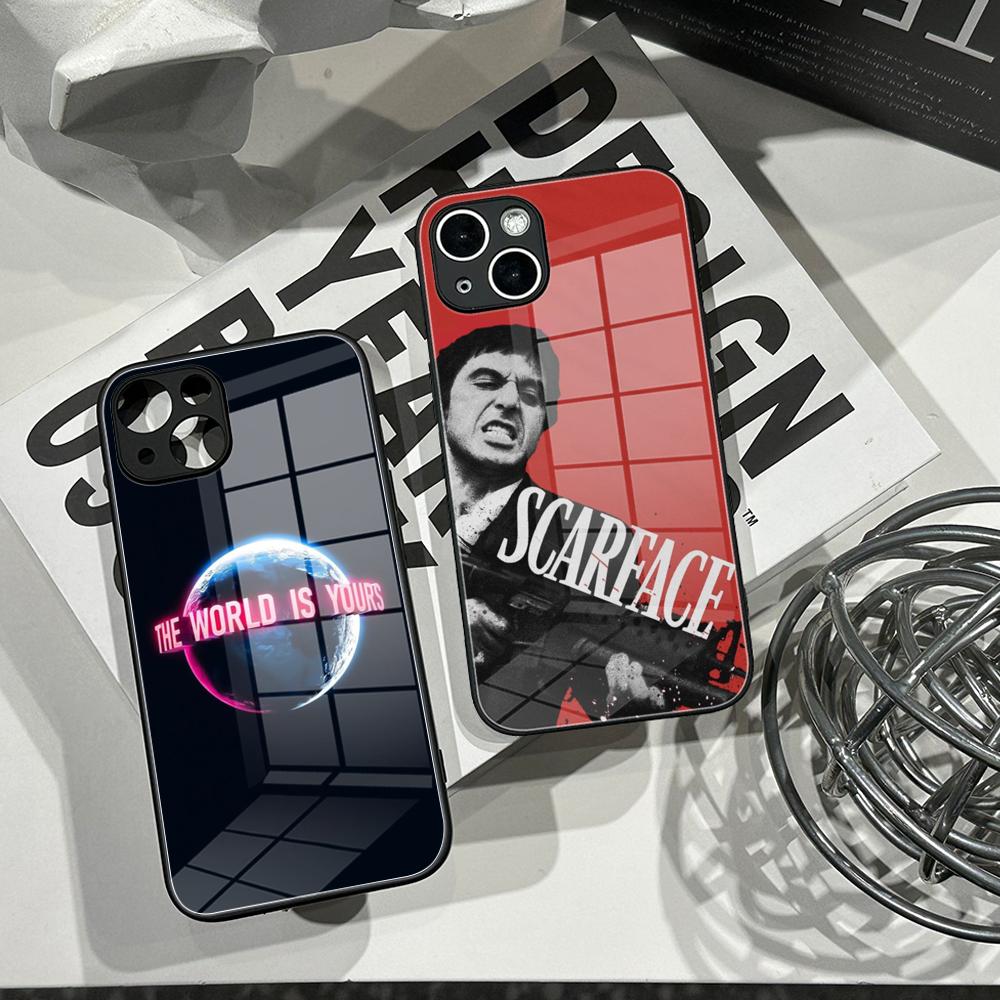 Apple Iphone 15 Pro Max - S-Scarface 1983 Pacino Film Telefon Kılıfı