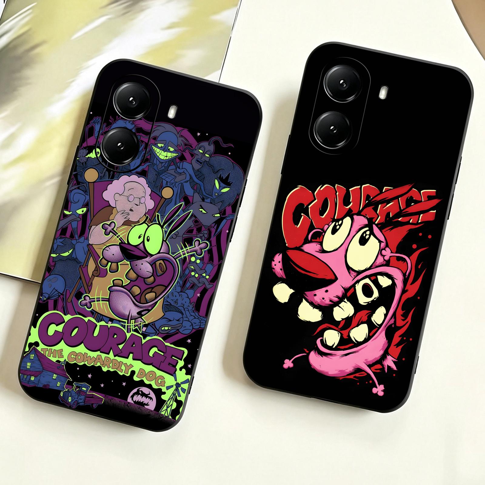 Xiaomi Poco X6 - Courage the C-Cowardly D-DogS Telefon Kılıfı