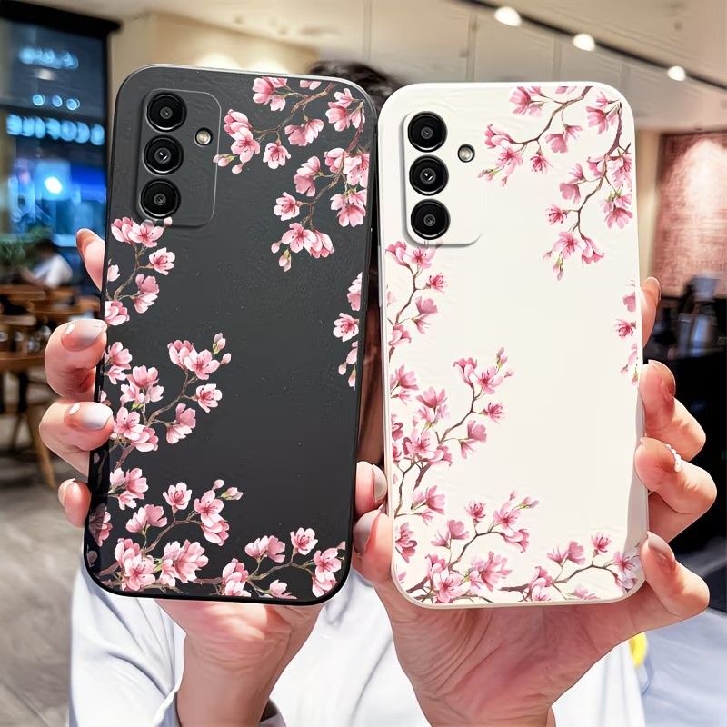 Pembe Kiraz Çiçeği Baskılı Tel - Samsung Galaxy A55 incelemesi ve fiyatı