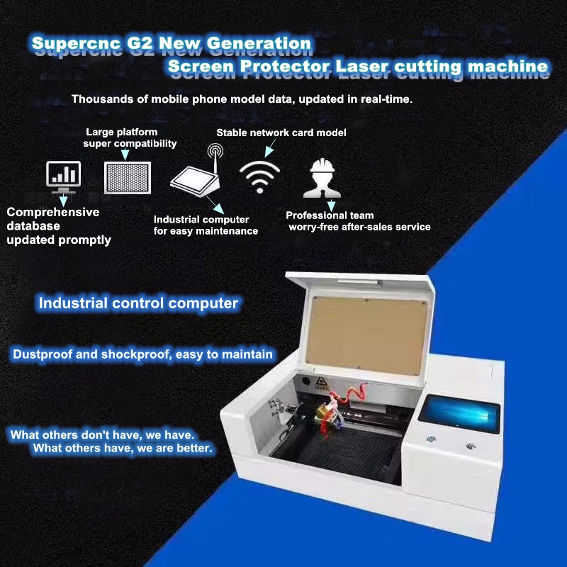 35W CO2 Lazer Kesim Makinesi M - Hydrogel Screen Protector incelemesi ve fiyatı