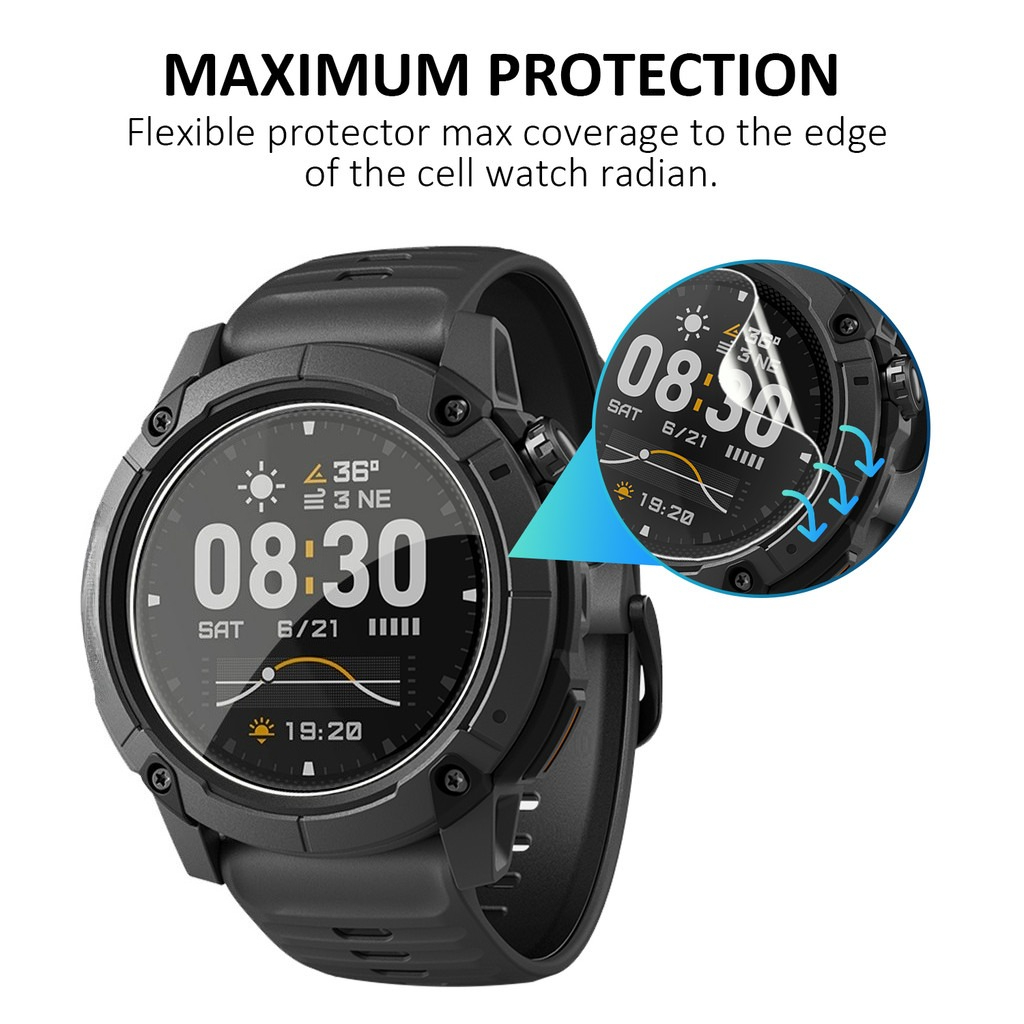 1-5 adet, Coros Nomad için yük - Hydrogel Screen Protector incelemesi ve fiyatı