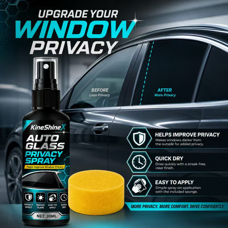 Araba Camı Gizlilik Spreyi Göz - Nano Liquid Coating incelemesi ve fiyatı